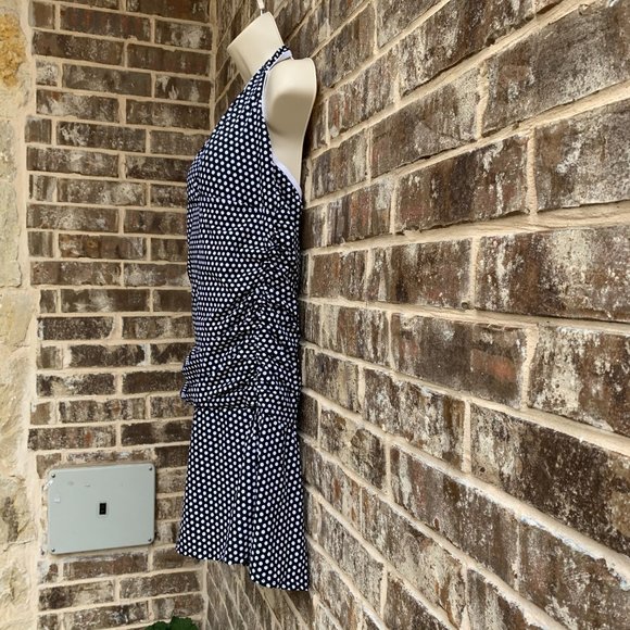 Women’s One Piece Halter Swimsuit Skirted - Picture 7 of 15